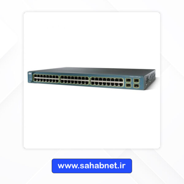 سوییچ شبکه سیسکو مدل WS-C3560-48TS-S