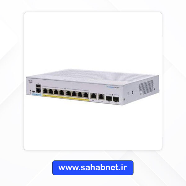سوییچ شبکه سیسکو مدل CBS250-8PP-E-2G